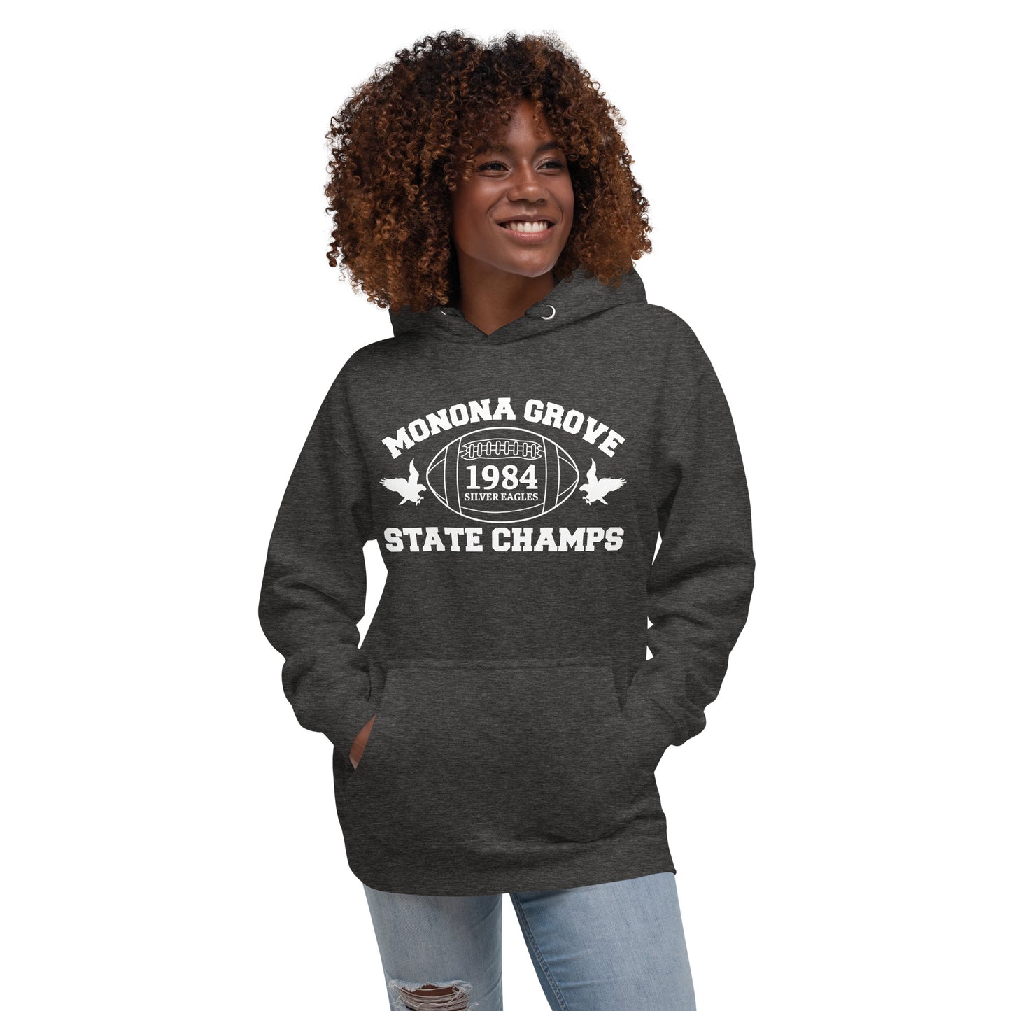 MG Football State Champs 1984 Premium Hoodie