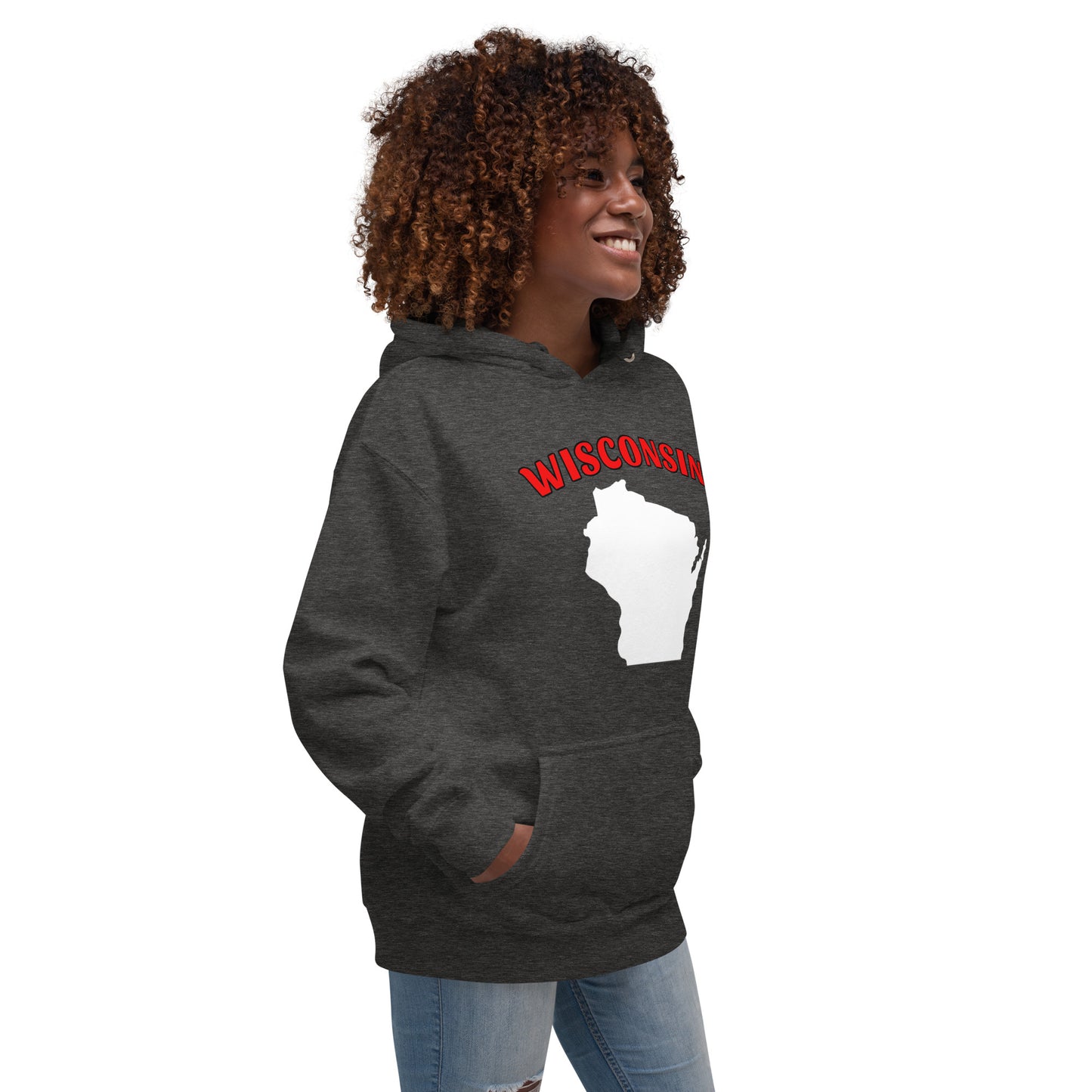 Wisconsin State Premium Hoodie