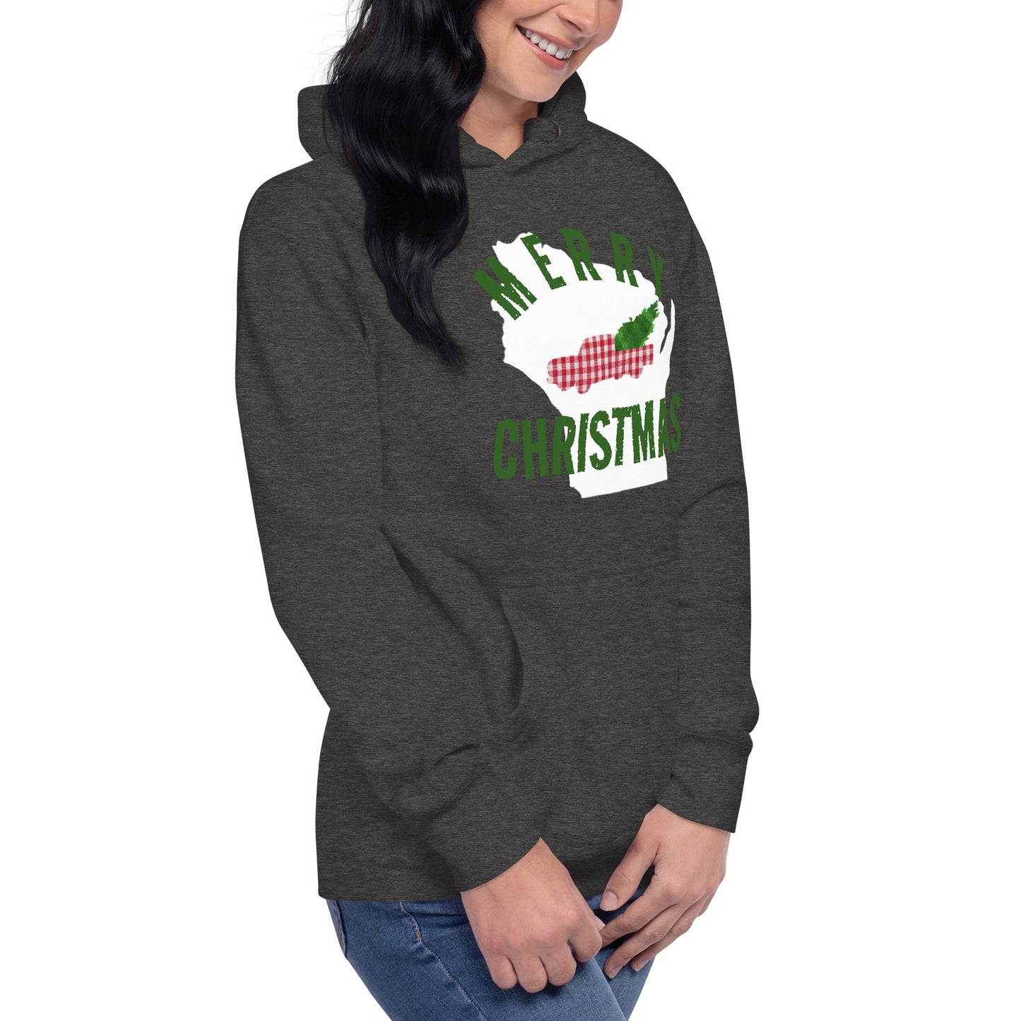 Wisconsin Merry Christmas 23 Premium Hoodie