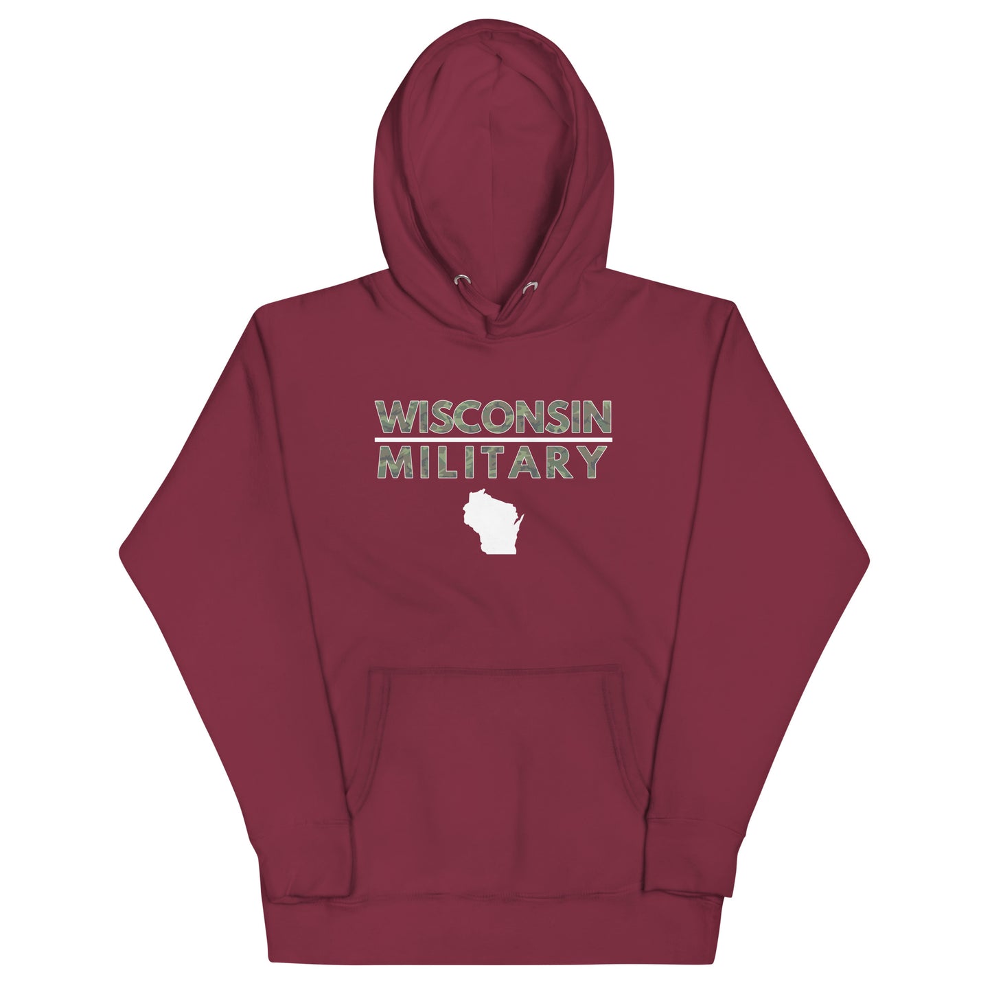 Wisconsin Military Premium Hoodie