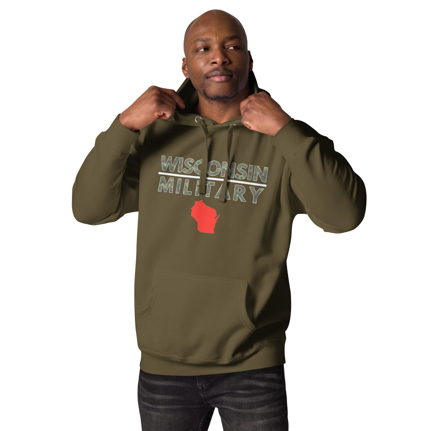 Wisconsin Military 2.3 Premium Hoodie