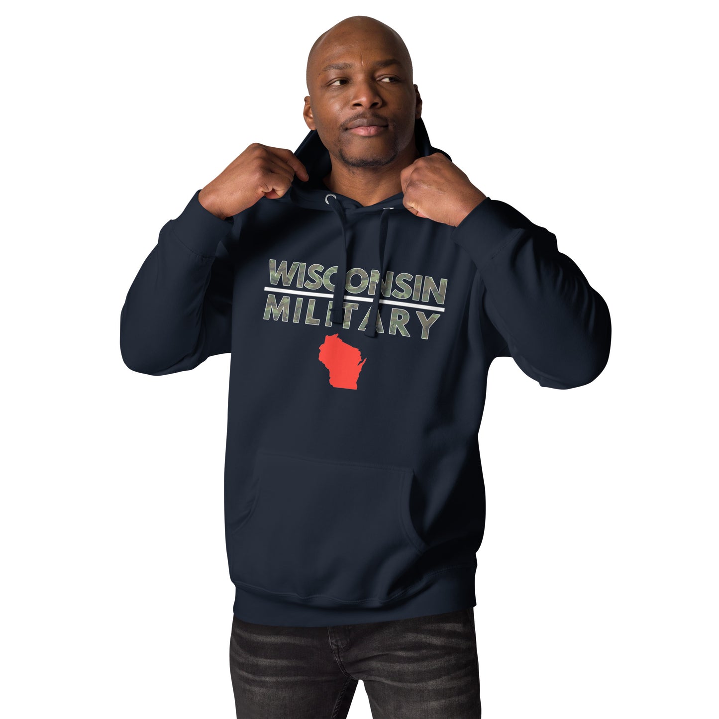 Wisconsin Military 2.3 Premium Hoodie