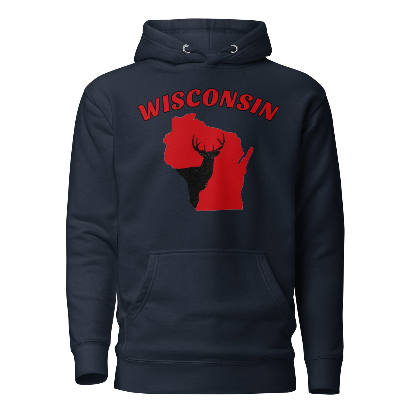 Wisconsin Hunter Red Premium Hoodie