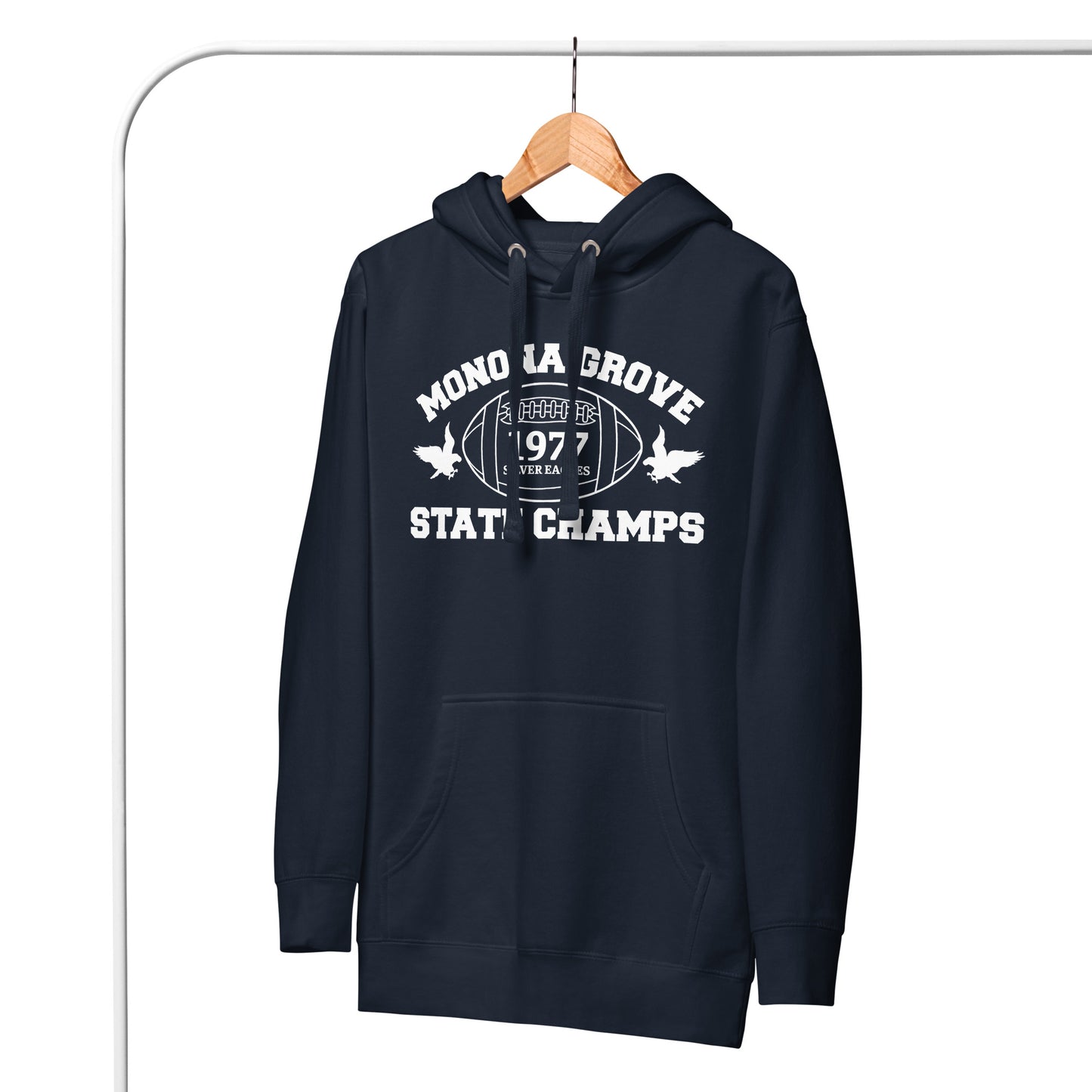 MG Football State Champs 1977 Premium Hoodie