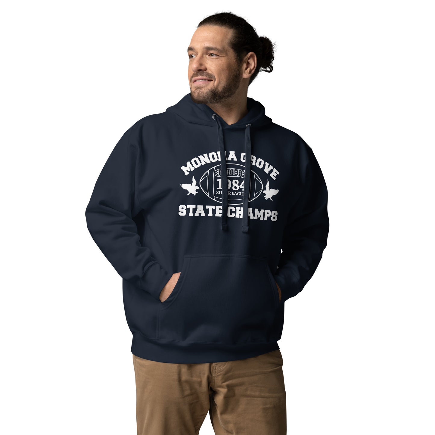 MG Football State Champs 1984 Premium Hoodie