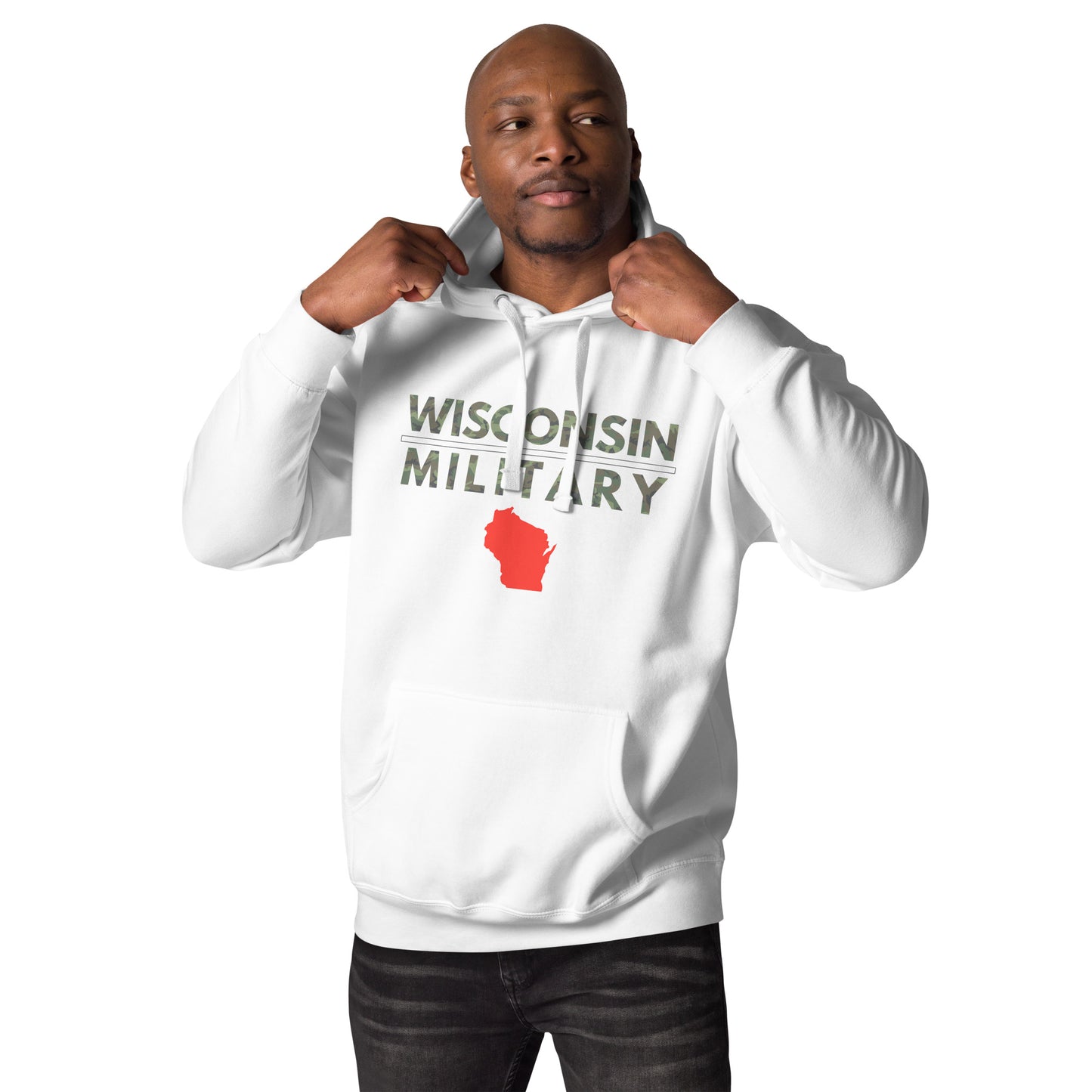 Wisconsin Military 2.3 Premium Hoodie