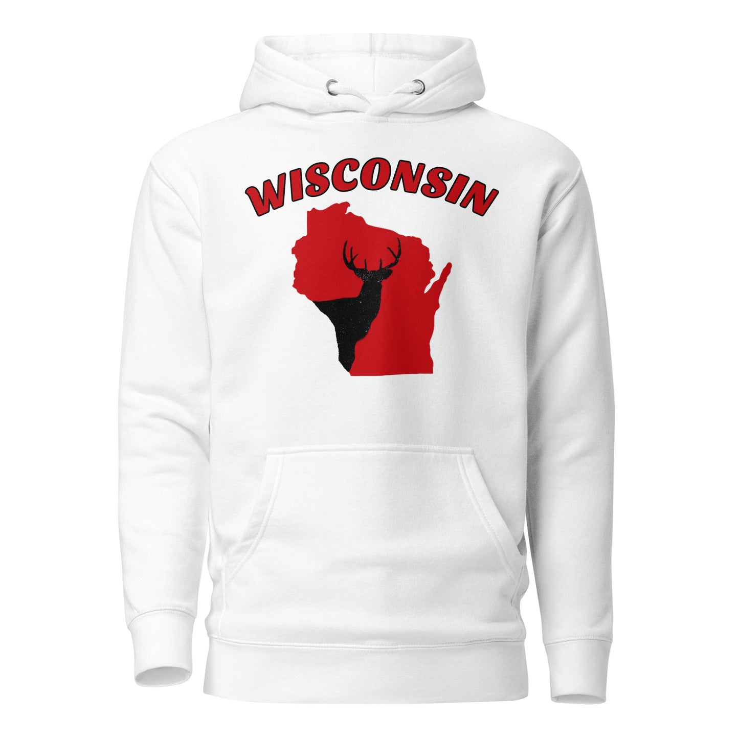 Wisconsin Hunter Red Premium Hoodie