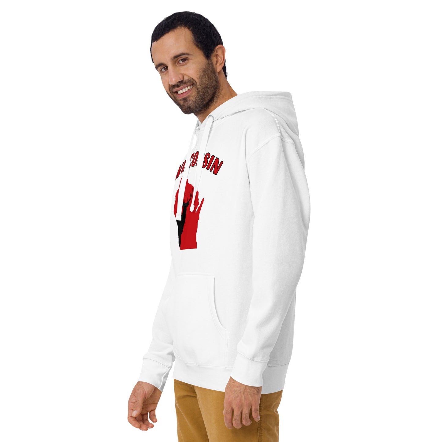 Wisconsin Hunter Red Premium Hoodie