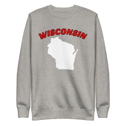 Wisconsin State Premium Sweatshirt