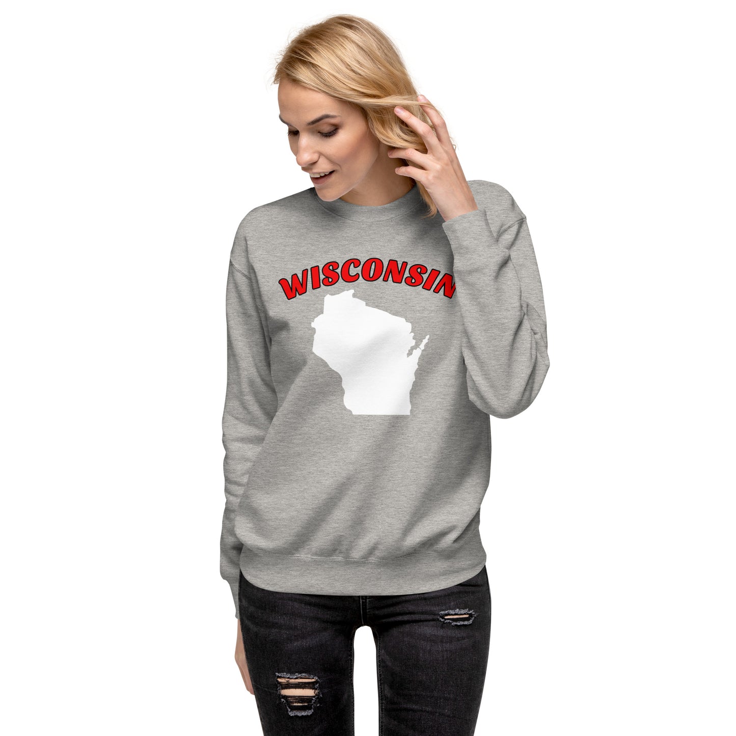 Wisconsin State Premium Sweatshirt