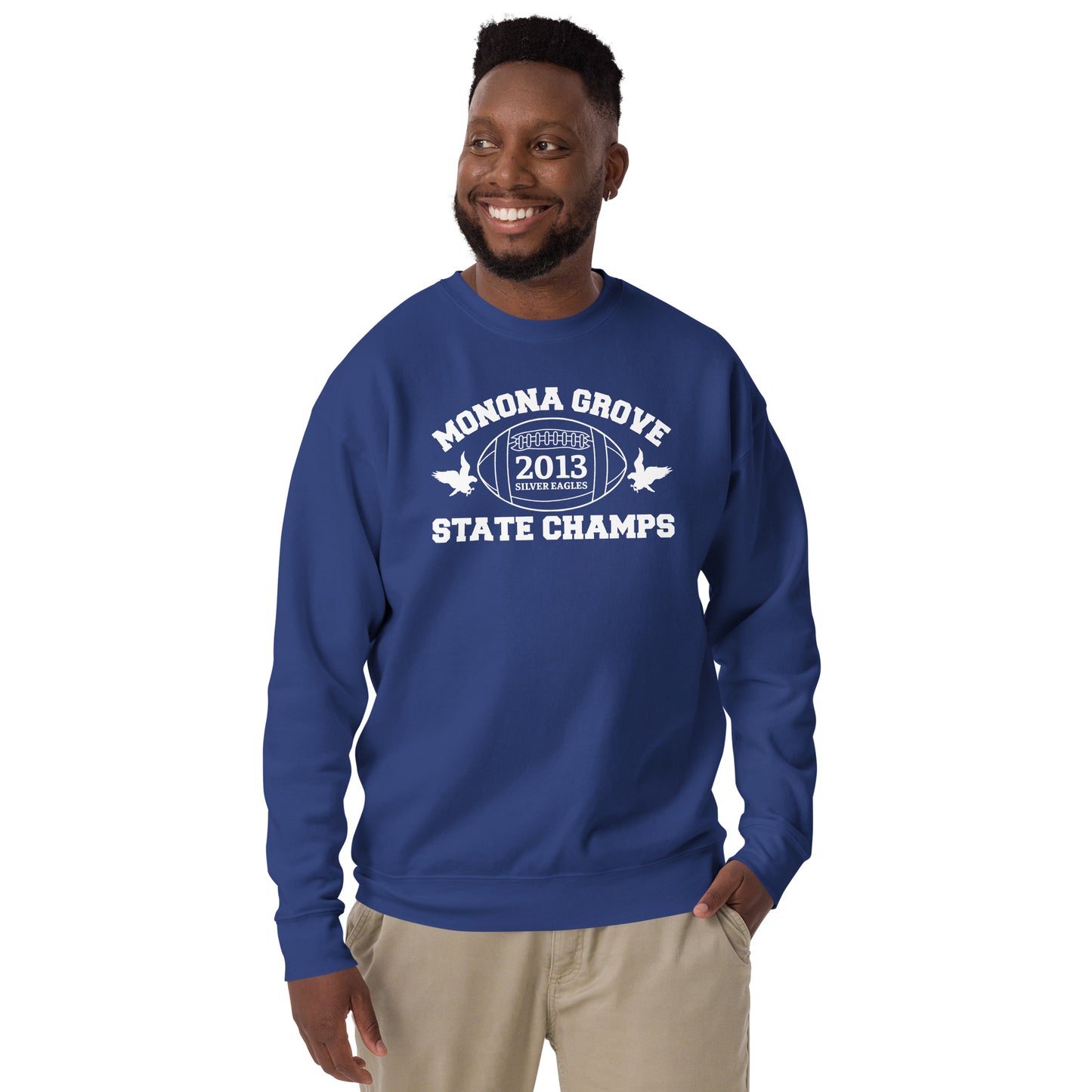 MG Football State Champs 2013 Premium Sweatshirt