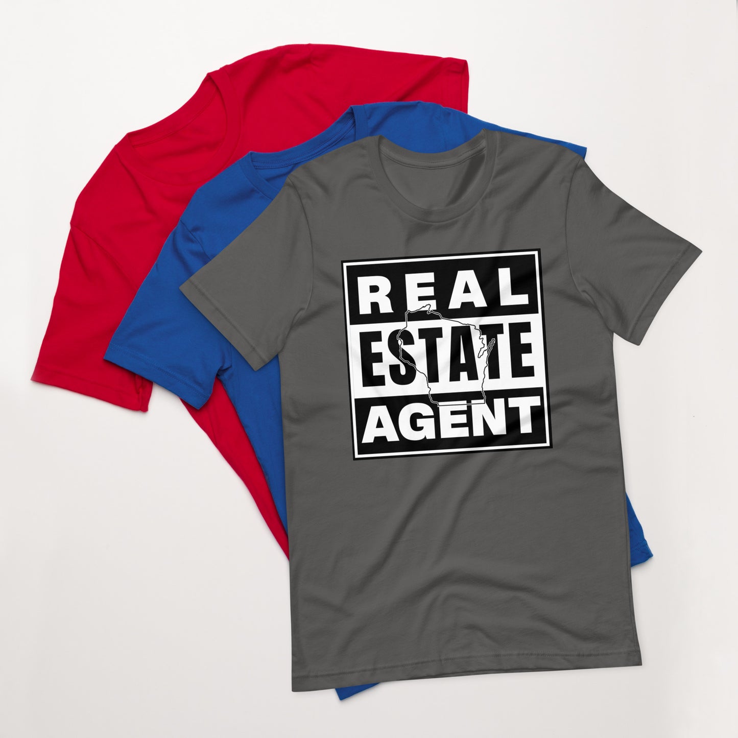 Straight Wisconsin Real Estate T-Shirt