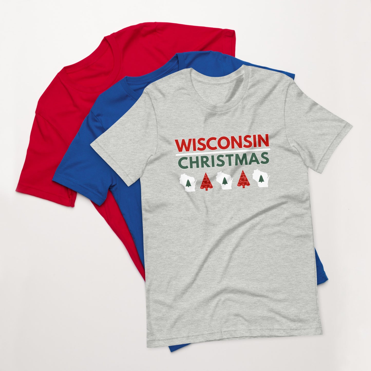 Wisconsin Christmas Tree T-Shirt