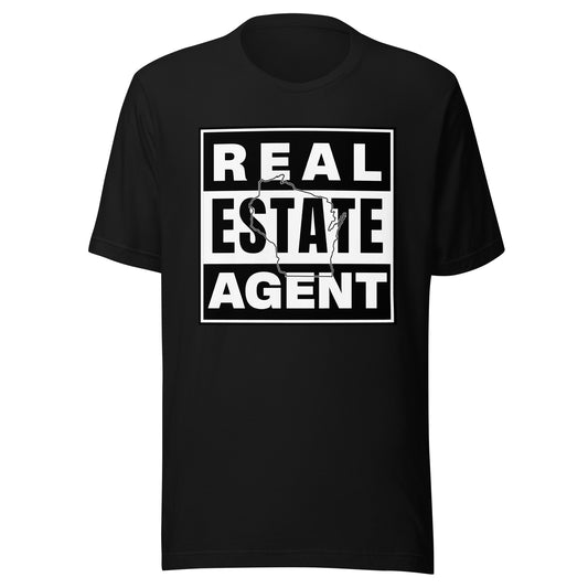 Straight Wisconsin Real Estate T-Shirt