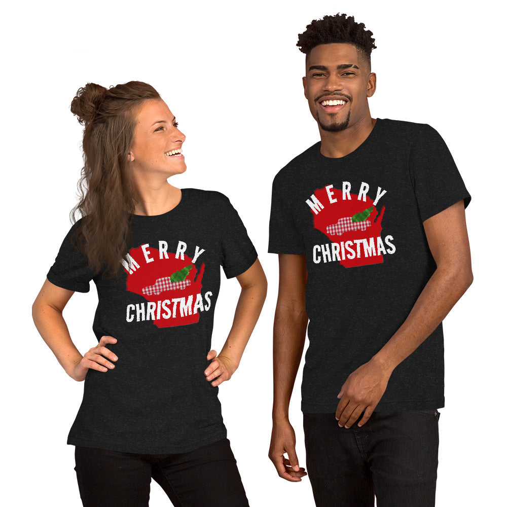 Merry Christmas T-Shirt Bella + Canvas