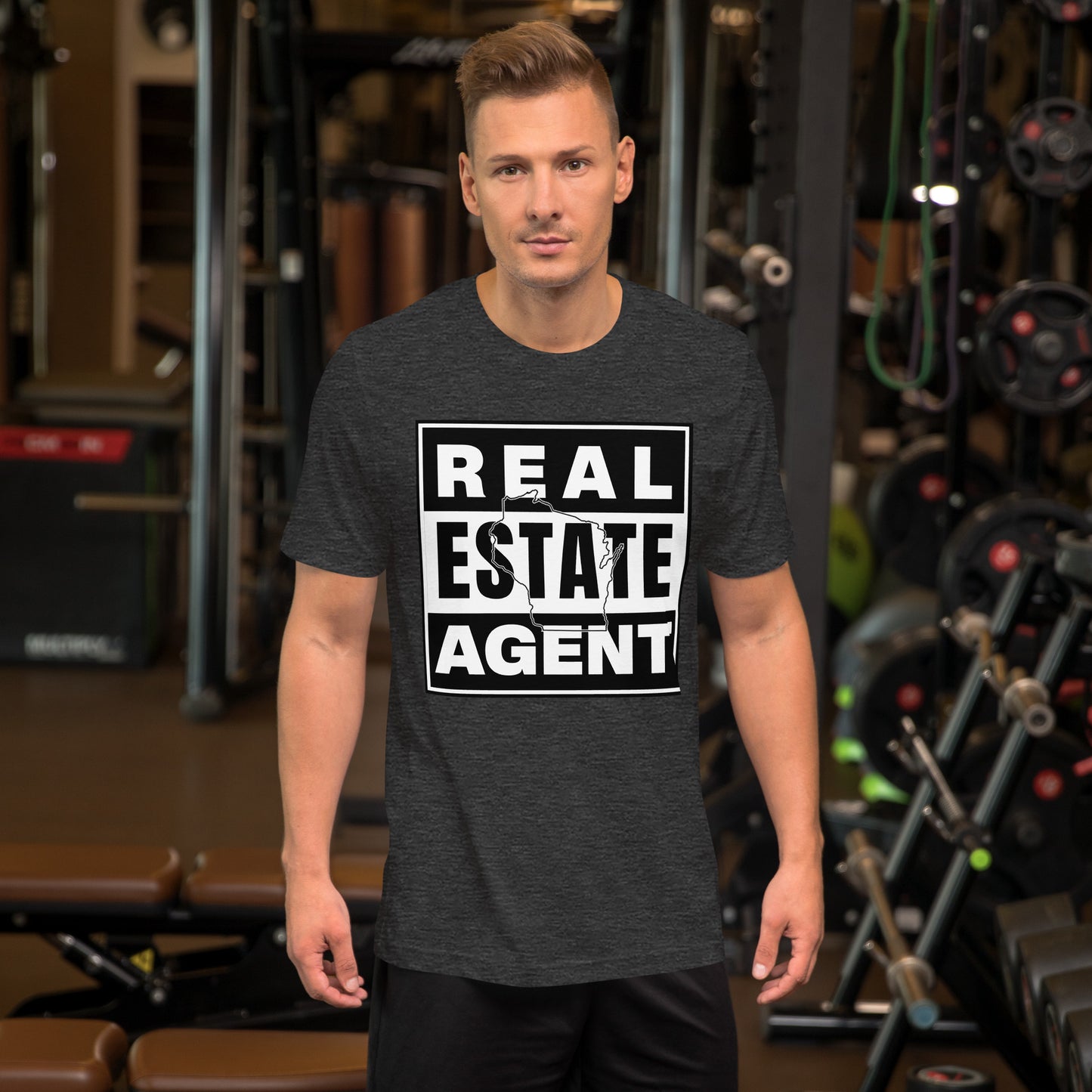 Straight Wisconsin Real Estate T-Shirt