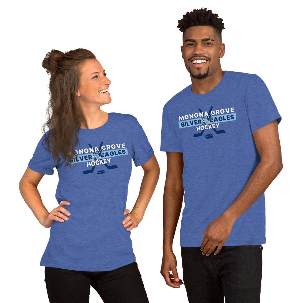 Monona Grove Hockey T-Shirt | Bella + Canvas