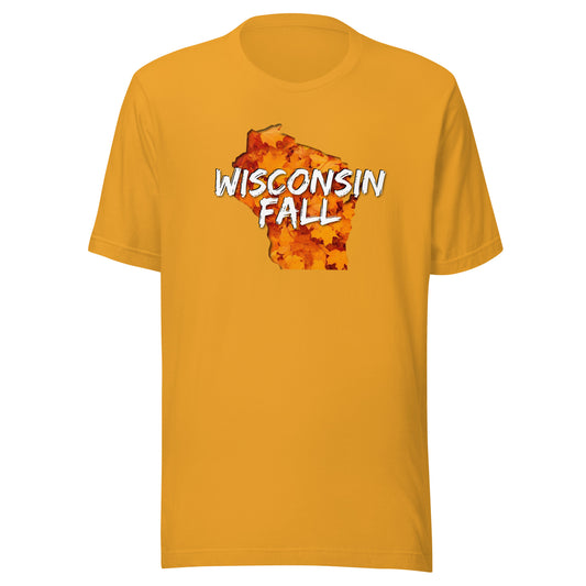 Wisconsin Fall 2.3 Bella + Canvas T-Shirt