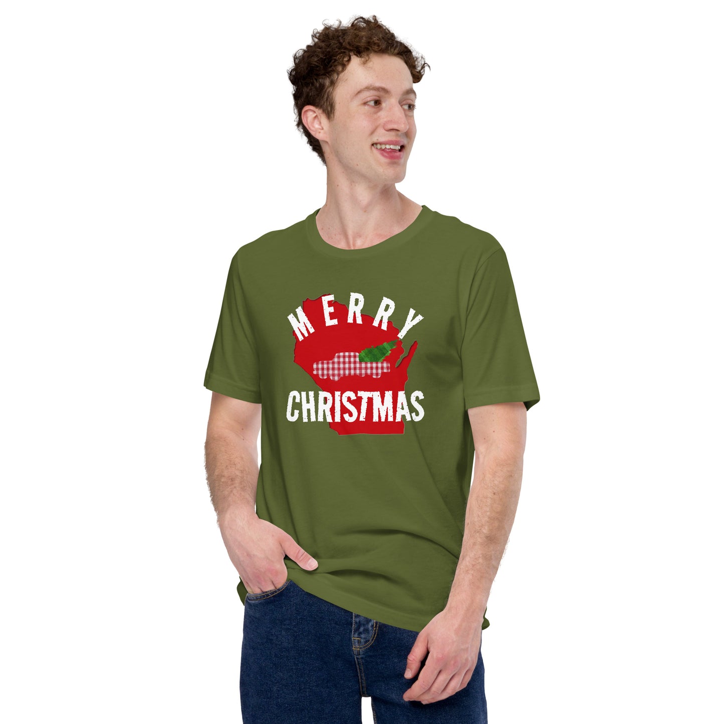 Merry Christmas T-Shirt Bella + Canvas