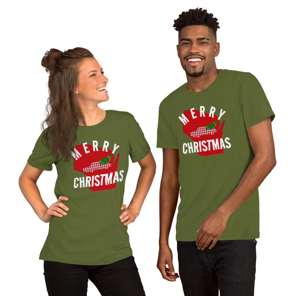 Merry Christmas T-Shirt Bella + Canvas