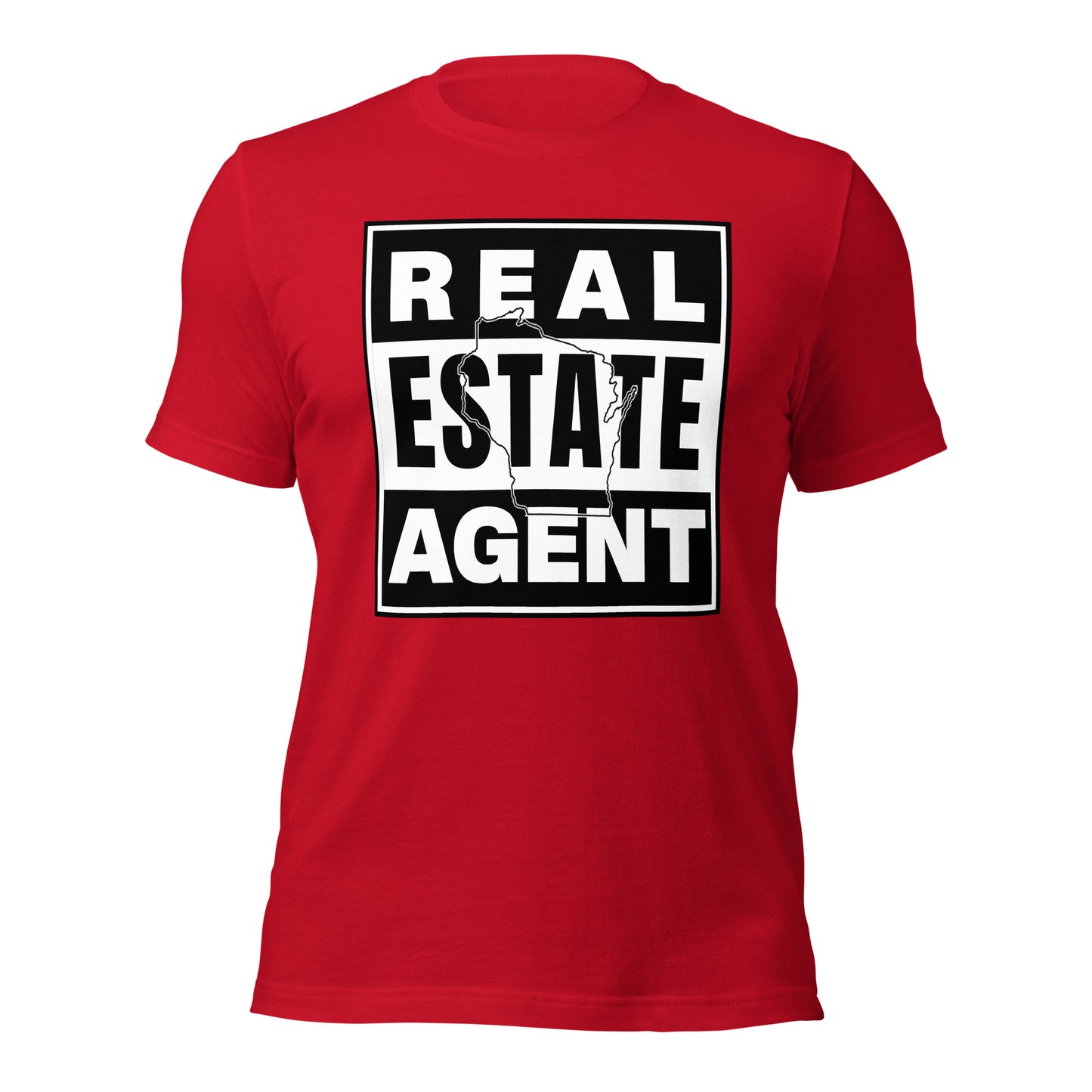 Straight Wisconsin Real Estate T-Shirt