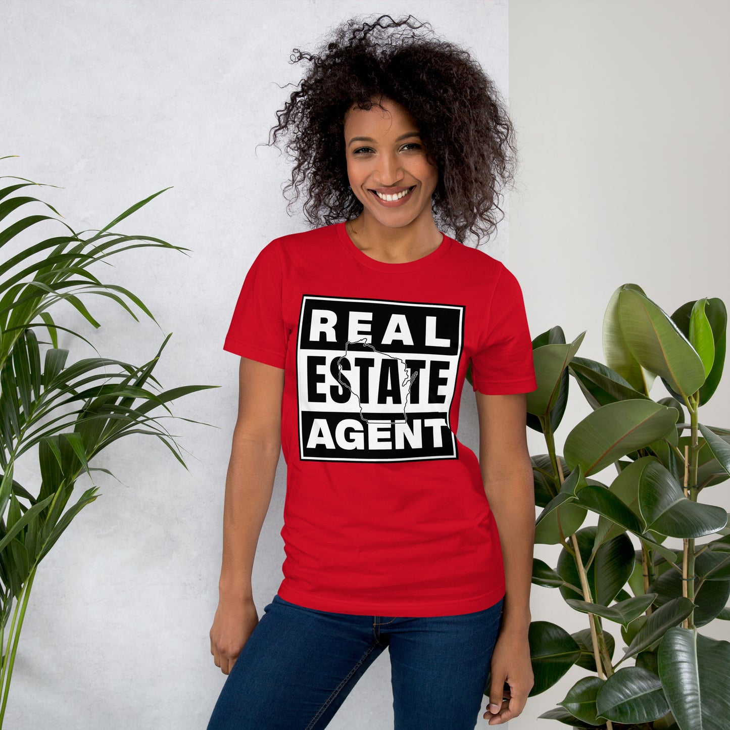 Straight Wisconsin Real Estate T-Shirt