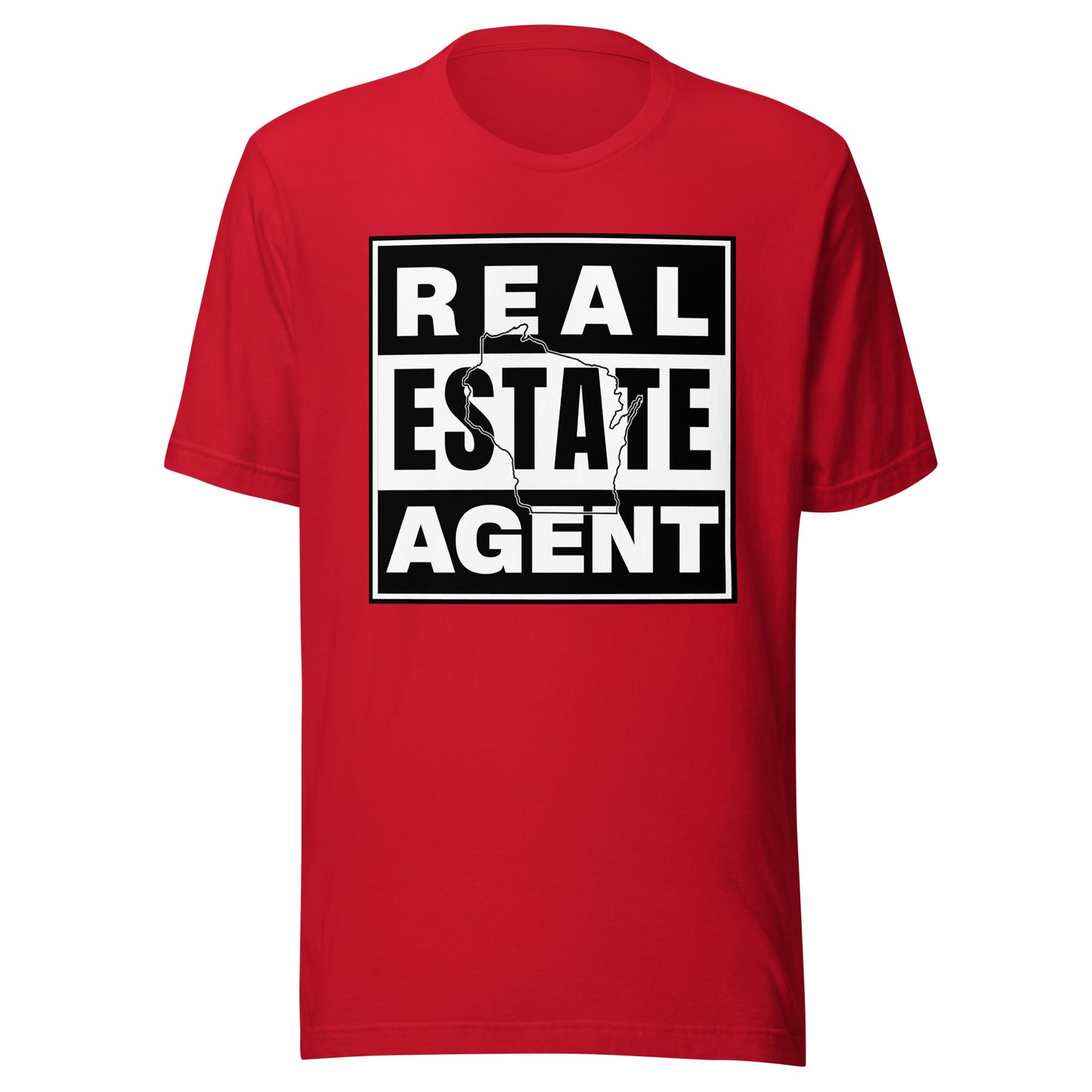 Straight Wisconsin Real Estate T-Shirt