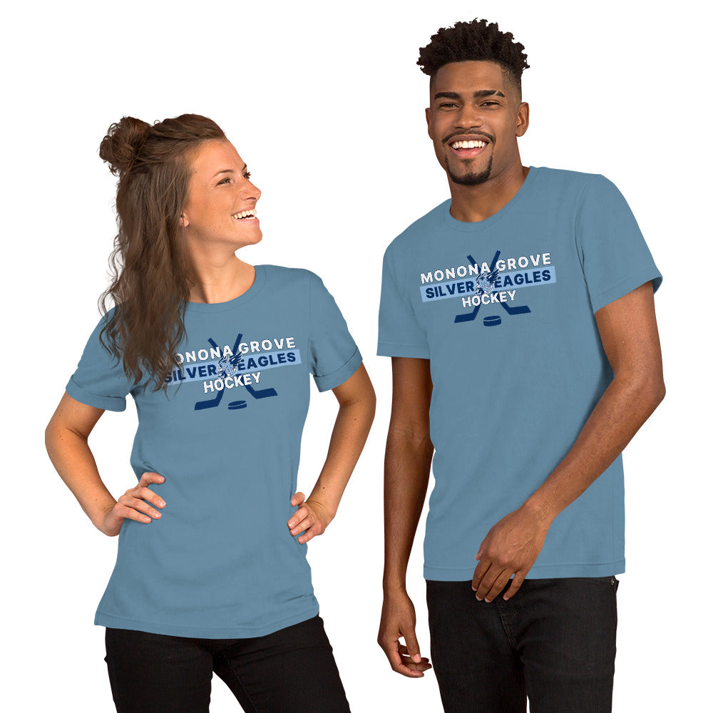 Monona Grove Hockey T-Shirt | Bella + Canvas