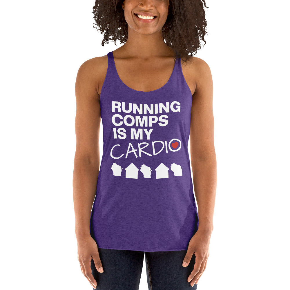 WI Realtor Cardio Racerback Tank