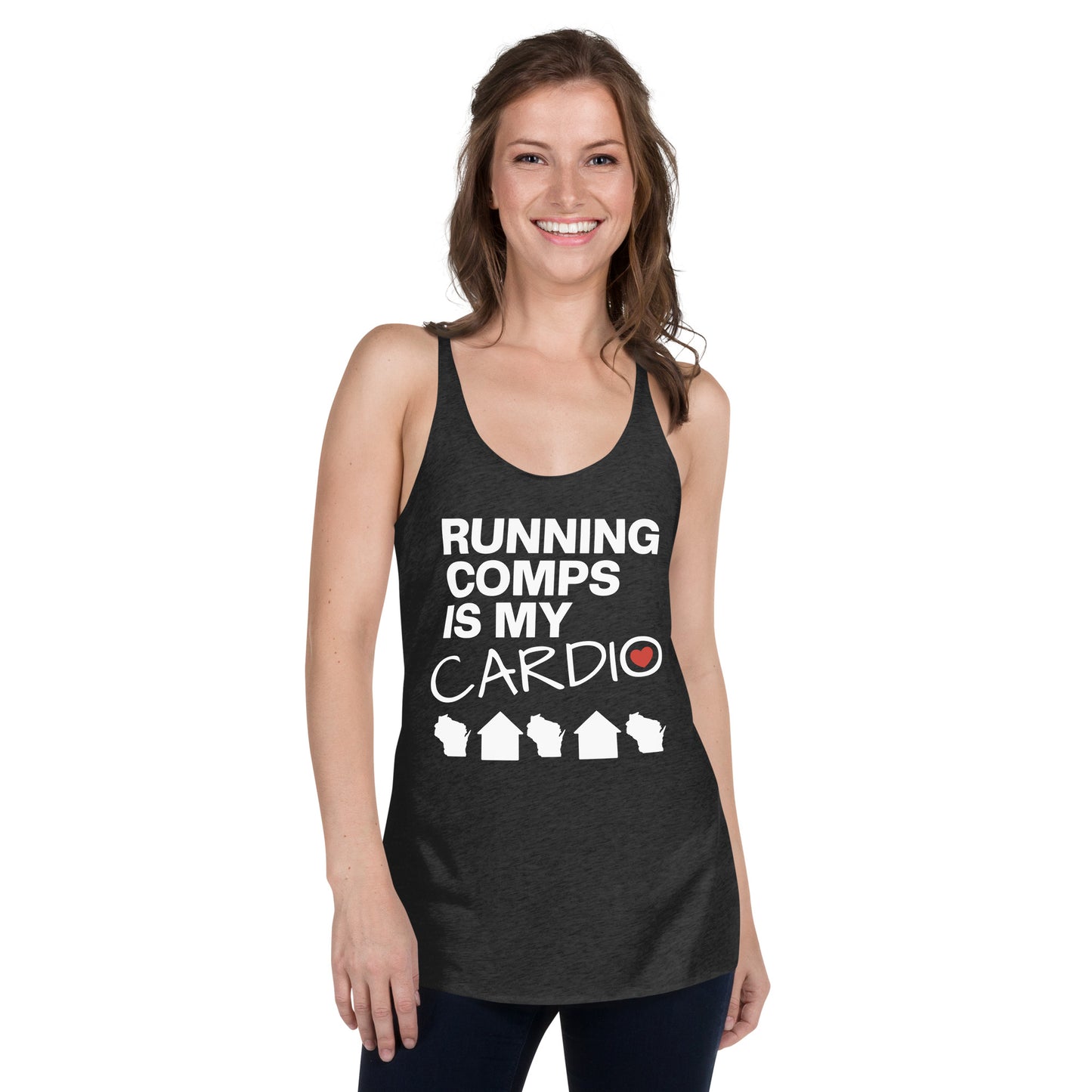 WI Realtor Cardio Racerback Tank