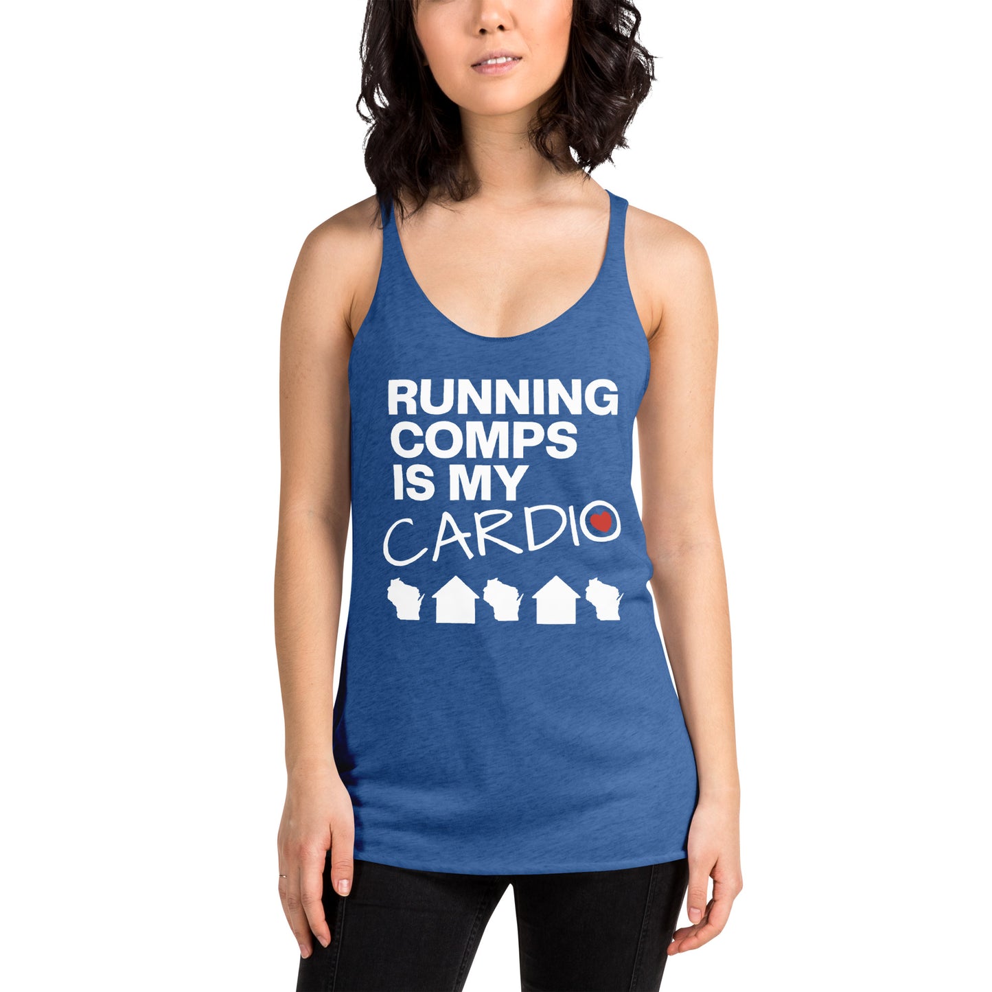 WI Realtor Cardio Racerback Tank