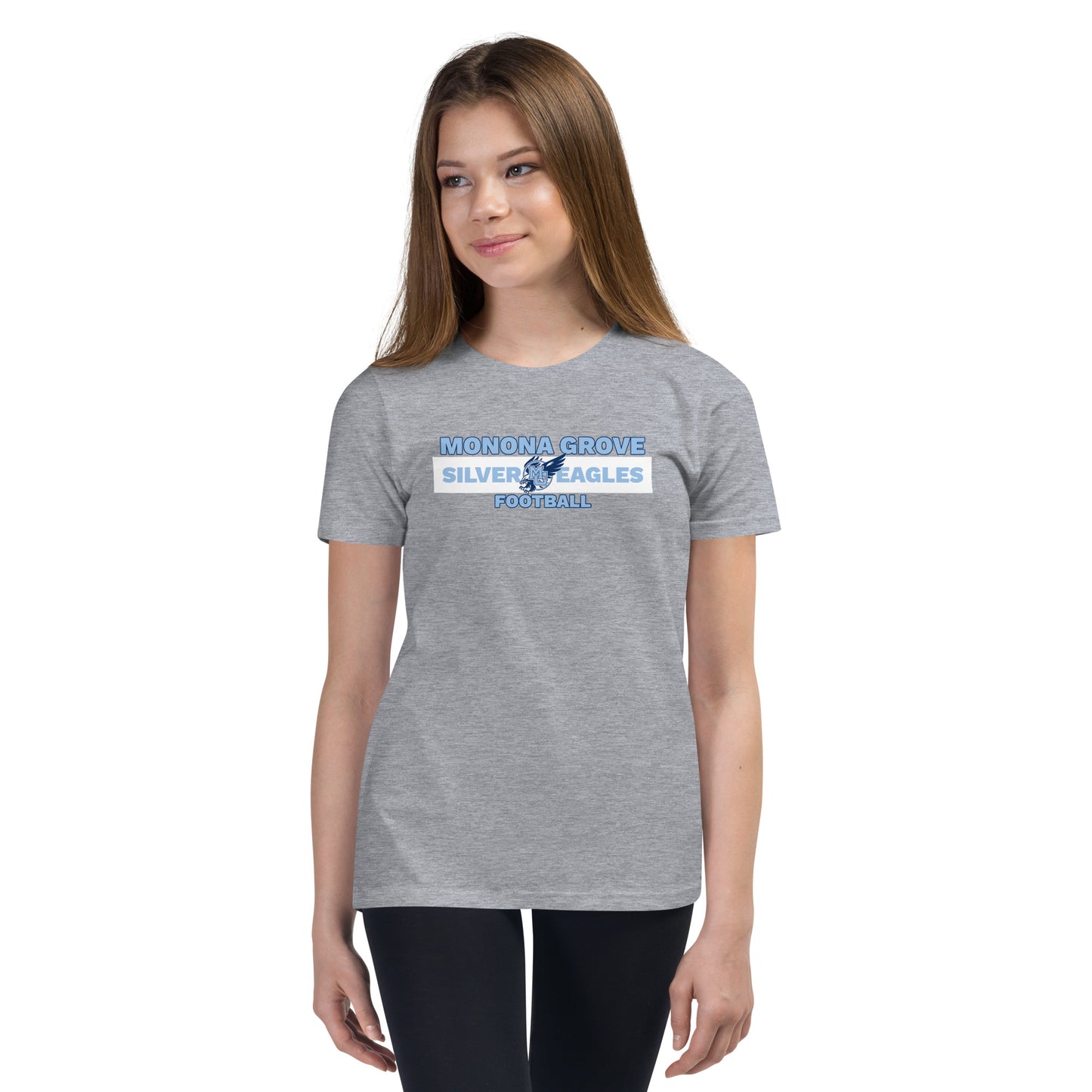 Monona Grove Football Youth Bella + Canvas T-Shirt