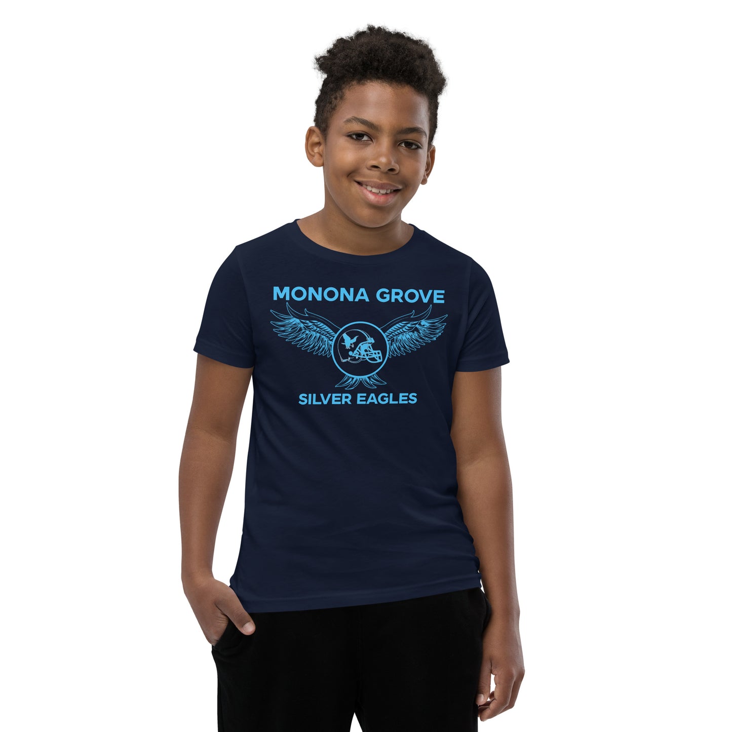 MG Football Eagle Wings Youth T-Shirt